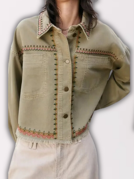 Aleta Stilvolle Vintage-Jacke
