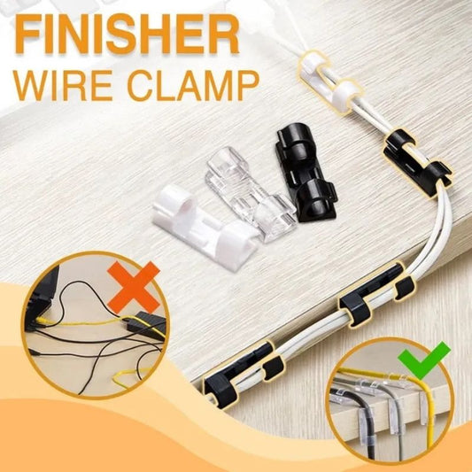 50% Rabatt | Wire Clamp Selbstklebende Kabelklemmen | 20 Stück